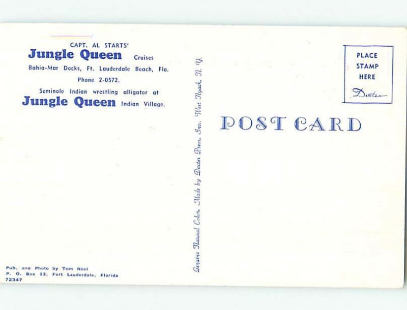 Chrome INDIAN SCENE Fort Lauderdale Florida FL AH3948