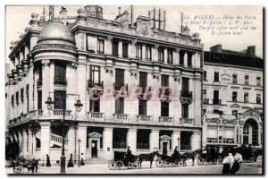 Old Postcard Angers Hotel Post and St Julien Hotel Phot of The Post