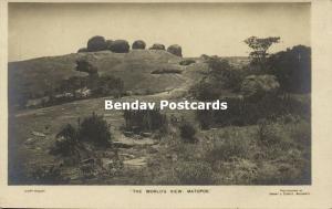 rhodesia, MATOPOS, The World's View (1930s) RPPC