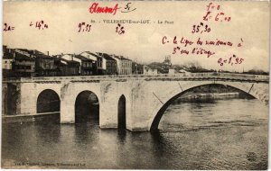 CPA VILLENEUVE-sur-LOT Le Pont (89805)