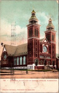 Washington Spokane Cathedral Of Our Lady Of Lourdes 1909