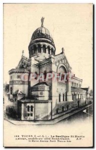 Old Postcard Basilica St. Merlin Laloux Tours