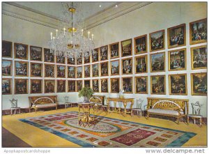 Spain Segovia Palacio Real De Riofrio Saleta con pinturas de La Vida de Jesuc...