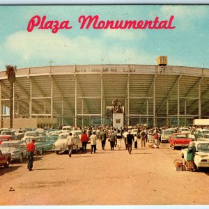 1964 Tijuana Baja California, Mexico Plaza Monumental Postcard Bullfighting A24