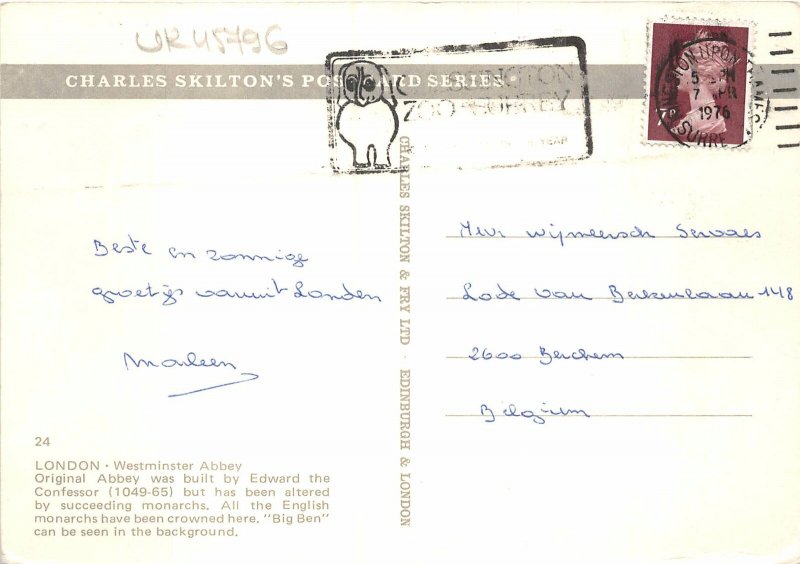 uk45796 westminster abbey london uk