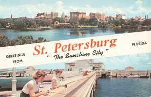 Postcard City of Gardens St Petersburg Florida