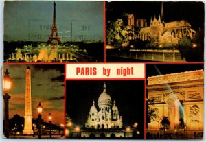 M-27547 Paris by night Paris France