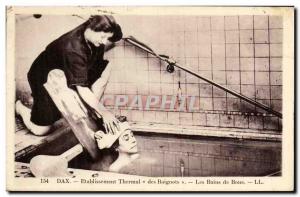 Old Postcard Dax Thermal Establishment of Baignots The mud