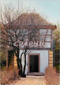 Postcard Modern Ungersheim (Haut Rhin) Ecomusee de Haute Alsace Pavilion Jari...