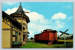 1986  Railway Museum  Chatham  Cape Cod  Massachusetts  Postcard