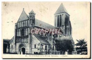 Postcard Old Ouistreram Riva Bella L & # 39Eglise