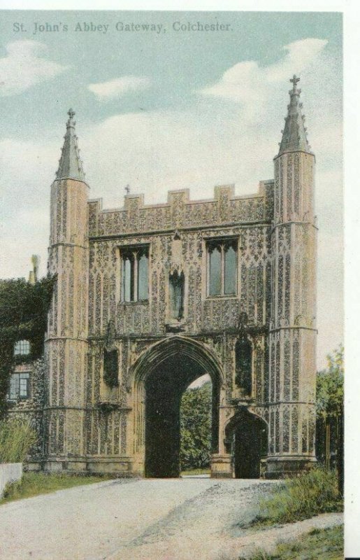 Essex Postcard - St John's Abbey Gateway - Colchester - Ref 10119A