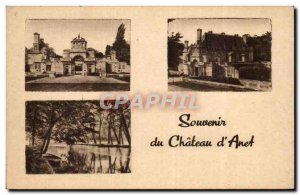 Old Postcard Remembrance chateau d & # 39Anet