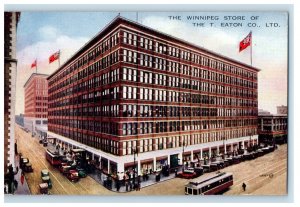 c1910 The Winnipeg Store of The T Eaton Co. LTD Canada Antique Postcard