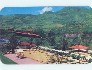 Pre-1980 LARGE SWIMMING POOL Alberca In Mexico City Mexico F5882