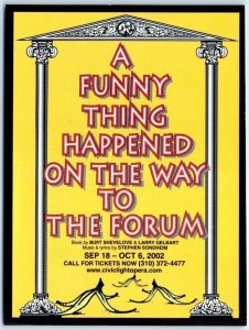 M-80921 A Funny Thing Happened On The Way To The Forum Civic Light Opera Cali...