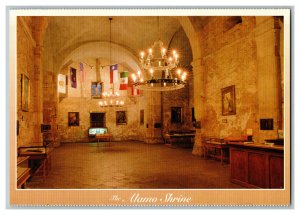 The Alamo Shrine San Antonio Texas Vintage Postcard Continental View Card 