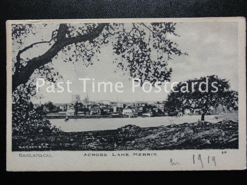 c1919 - OAKLAND, Cal - Across Lake Merrit