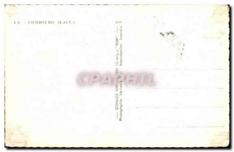 Modern Postcard Chateau Combourg