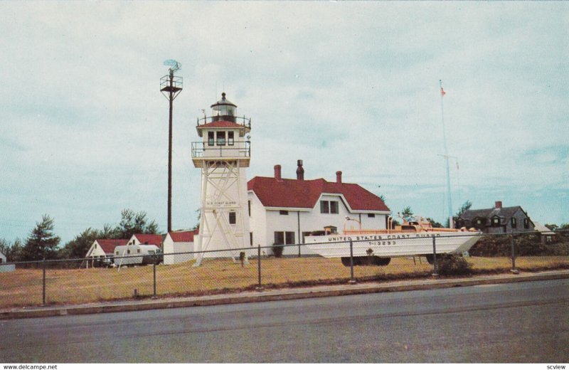 CAPE COD, Massachusetts, 1950-1960's; Chatham Light And Coast Guard