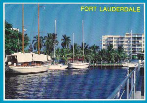 Yachts On New River Fort Lauderdale Florida