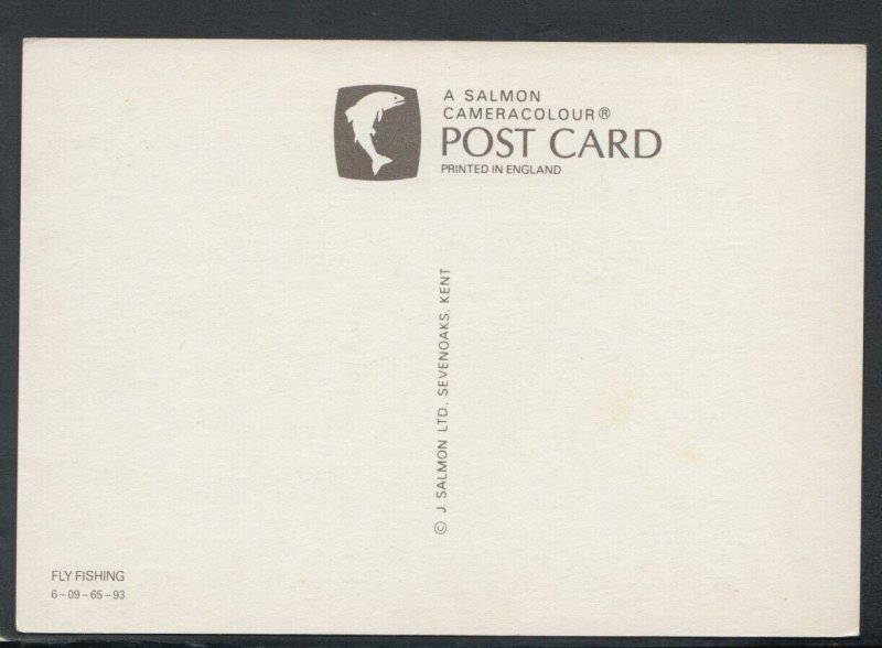 Leisure Postcard - Man Fly Fishing   RR6439