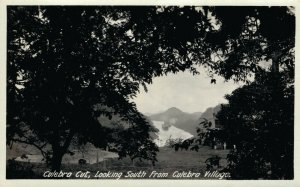 Puerto Rico Culebra Cut Looking South From Culebra Village RPPC 04.99