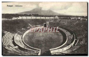 Postcard Ancient Pompeii Amphitheater