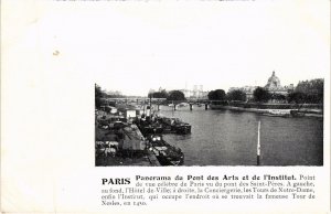 CPA PARIS Pont des Arts et l'Institut (1240628)
