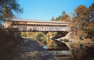 VT - Bellows Falls. Covered Bridge, Saxtons River