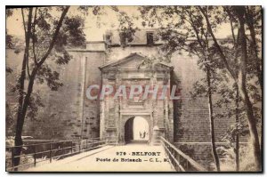 Old Postcard Belfort Gate Brisach