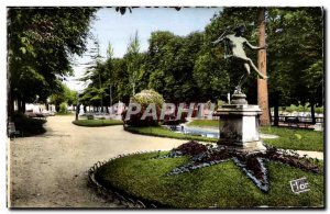 Old Postcard Niort Gardens