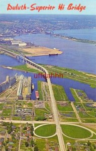 DULUTH-SUPERIOR HI BRIDGE LINKING WI & MI WESTERLY PORTS OF ST. LAWRENCE SEAWAY