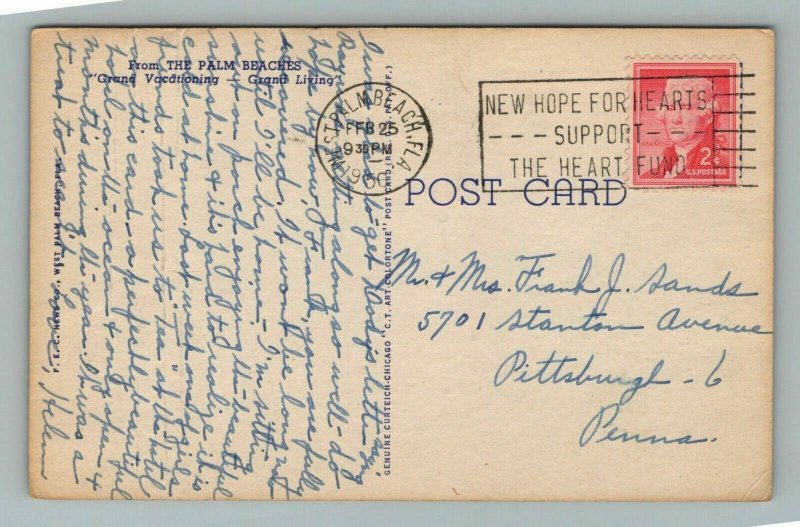 The Breakers Hotel Palm Beach Florida Postcard 