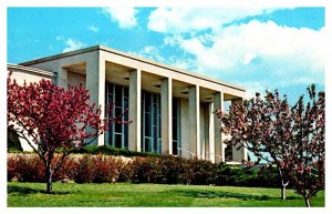 Postcard LIBRARY SCENE Independence Missouri MO AS4544