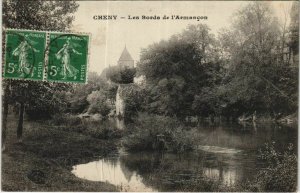 CPA CHENY Les Bords de l'Armancon (1198489)