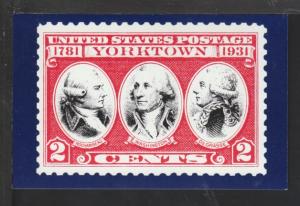 US Yorktown Stamp Postcard 