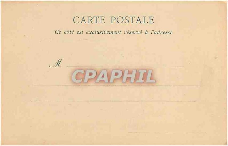 Postcard Old Lyon Lafayette Bridge (map 1900)