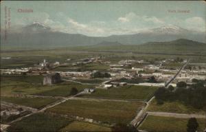 Cholula Mexico Birdseye View c1910 Postcard