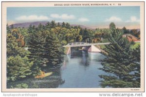 Bridge Over Schroon River Warrensburg New York