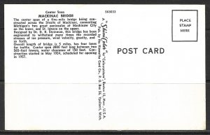 Michigan, Mackinac Bridge Center Span - [MI-048]