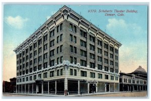 Denver Colorado CO Postcard The Schuberts Theater Building Exterior c1910's