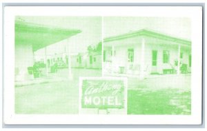 Hamilton Ohio OH Postcard Mad Anthony Motel Multiview Exterior View 1940 Vintage