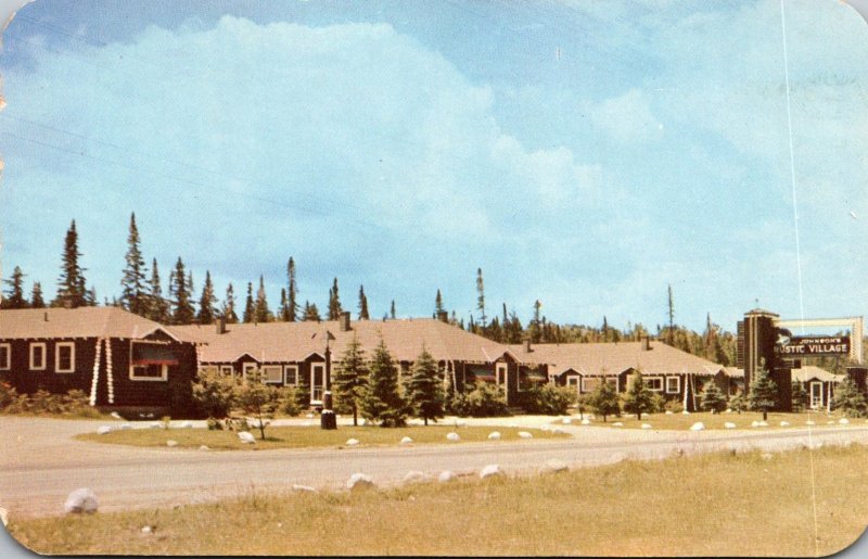 Michigan Houghton Lake Motor Court At Johnson's Rustic Resort