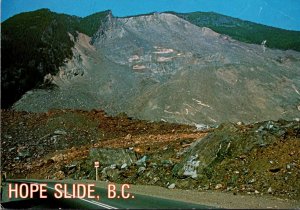 Canada British Columbia Hope Slide