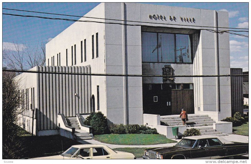 City Hall, Classic Cars, SOREL, Quebec, Canada, 40-60's