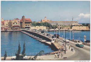 CURACAO, Netherland Antilles, 1950-1970´s; Koningin Emma Schipbrug