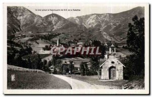 Old Postcard Here is Located the Shrine of La Salette