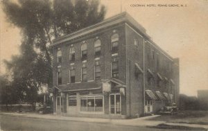 Postcard Colonial Hotel Penns Grove NJ Salem County