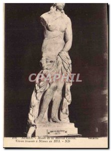 Postcard Old Nimes Museum of the Maison Carree in Nimes Venus found these in ...